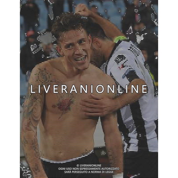 UEFA Europa League 2011/2012 Gruppo I Udine - 20.10.2011 Udinese-Atletico Madrid Nella Foto:floro flores esulta /Ph.Vitez-Ag. Aldo Liverani