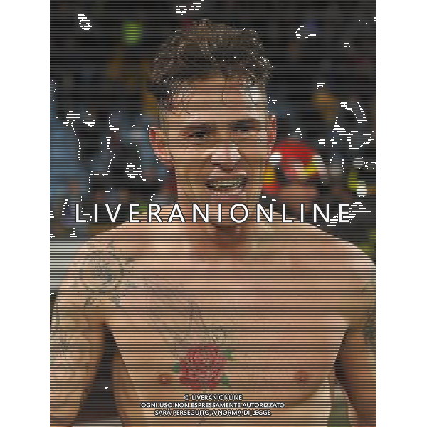 UEFA Europa League 2011/2012 Gruppo I Udine - 20.10.2011 Udinese-Atletico Madrid Nella Foto:floro flores esulta /Ph.Vitez-Ag. Aldo Liverani