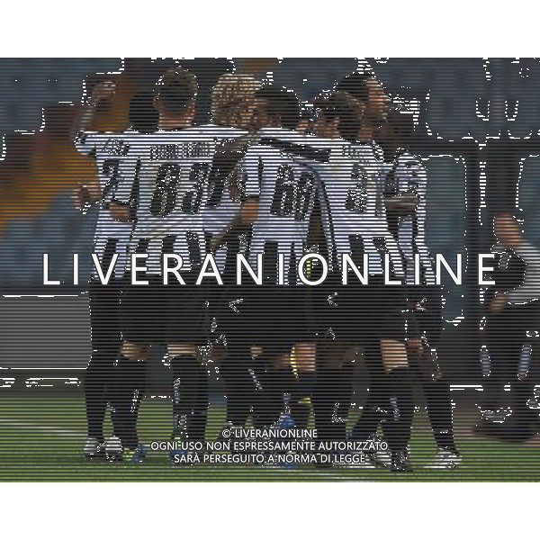 UEFA Europa League 2011/2012 Gruppo I Udine - 20.10.2011 Udinese-Atletico Madrid Nella Foto:benatia esulta /Ph.Vitez-Ag. Aldo Liverani