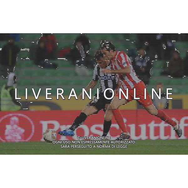 UEFA Europa League 2011/2012 Gruppo I Udine - 20.10.2011 Udinese-Atletico Madrid Nella Foto:floro flores gol /Ph.Vitez-Ag. Aldo Liverani