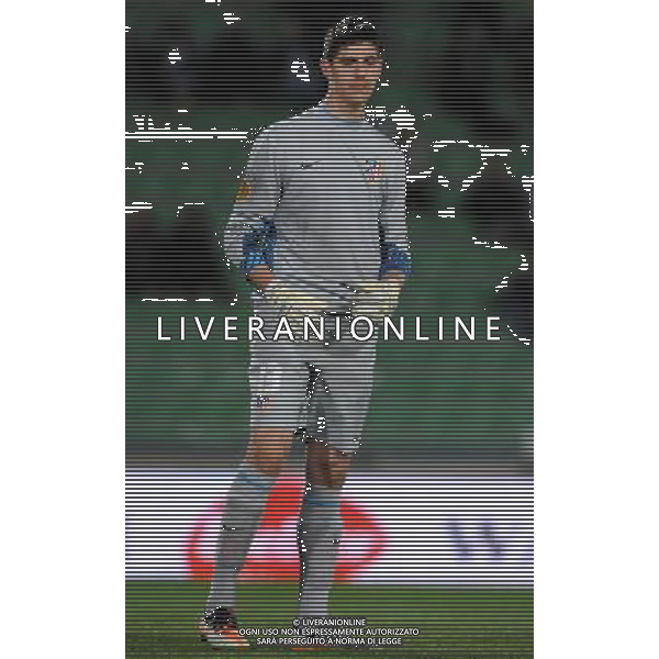 UEFA Europa League 2011/2012 Gruppo I Udine - 20.10.2011 Udinese-Atletico Madrid Nella Foto:Thibaut Courtois /Ph.Vitez-Ag. Aldo Liverani