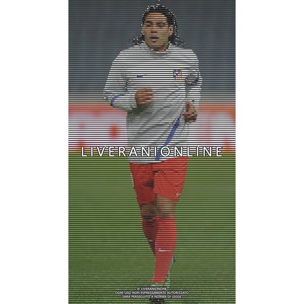 UEFA Europa League 2011/2012 Gruppo I Udine - 20.10.2011 Udinese-Atletico Madrid Nella Foto:Falcao /Ph.Vitez-Ag. Aldo Liverani