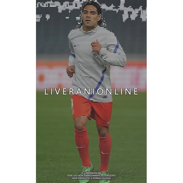 UEFA Europa League 2011/2012 Gruppo I Udine - 20.10.2011 Udinese-Atletico Madrid Nella Foto:Falcao /Ph.Vitez-Ag. Aldo Liverani