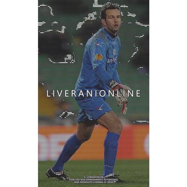 UEFA Europa League 2011/2012 Gruppo I Udine - 20.10.2011 Udinese-Atletico Madrid Nella Foto:Samir Handanovic /Ph.Vitez-Ag. Aldo Liverani