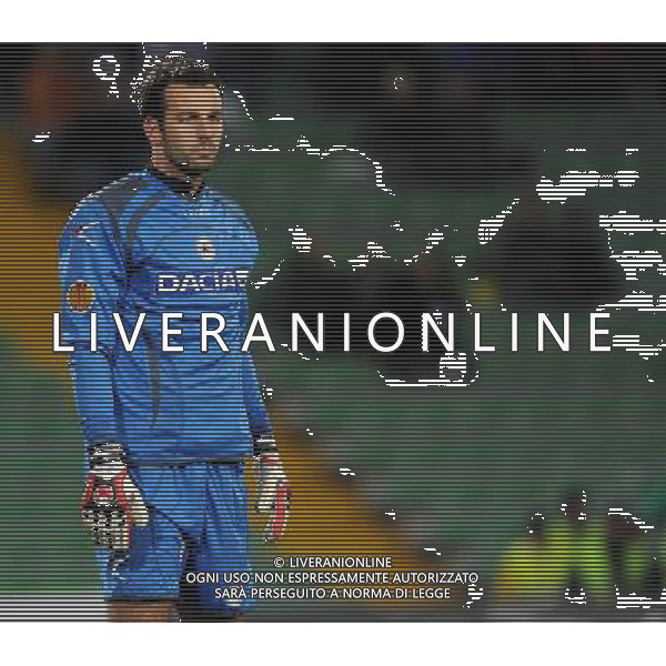 UEFA Europa League 2011/2012 Gruppo I Udine - 20.10.2011 Udinese-Atletico Madrid Nella Foto:Samir Handanovic /Ph.Vitez-Ag. Aldo Liverani