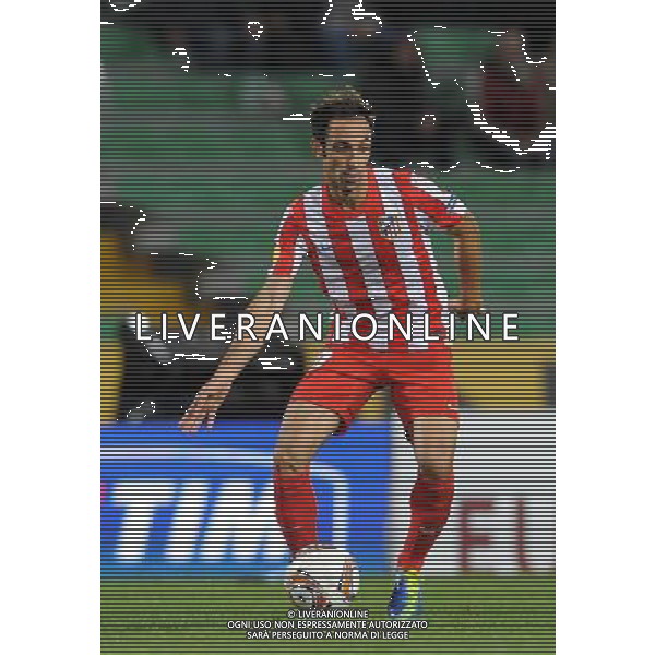 UEFA Europa League 2011/2012 Gruppo I Udine - 20.10.2011 Udinese-Atletico Madrid Nella Foto:Juanfran /Ph.Vitez-Ag. Aldo Liverani