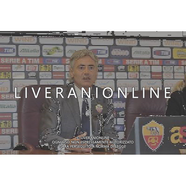 TRIGORIA 21/10/2011 CONFERENZA STAMPA DI FRANCO BALDINI NUOVO DIRETTORE GENERALE ROMA CALCIO ©corradetti/LIVERANI ALDO