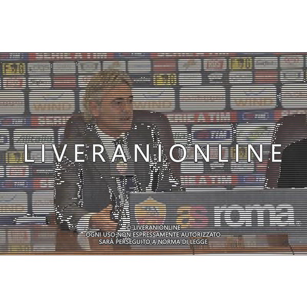 TRIGORIA 21/10/2011 CONFERENZA STAMPA DI FRANCO BALDINI NUOVO DIRETTORE GENERALE ROMA CALCIO ©corradetti/LIVERANI ALDO