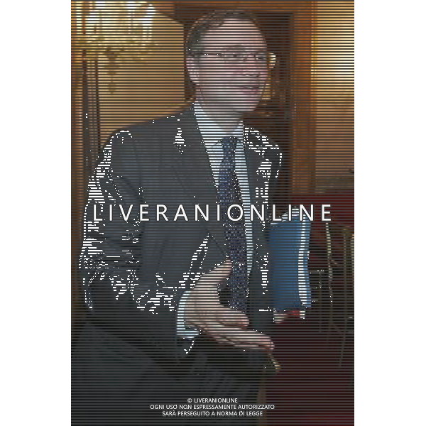 ; 184955 : (Riccardo Antimiani / ), 2007-06-06 Roma - Capitalia - Presentation of a report on bank services for the people - Ignazio Visco, Bank of Italy ***************************** ***************************** Roma - Ignazio Visco, the new governor of Italy\'s Central Bank - Ignazio Visco AG ALDO LIVERANI S A S ONLY ITALY