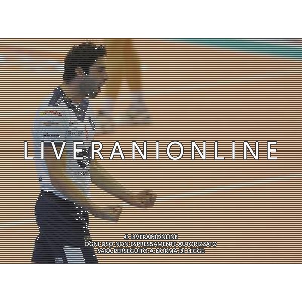 Lega Volley Serie A1 Maschile 2011/2012 5Â° Giornata Ravenna - 22.10.2011 CMC Ravenna-Marmi Lanza Verona Nella Foto:Sirri Luca Esulta /Ph.Vitez-Ag. Aldo Liverani
