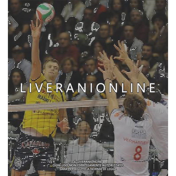 Lega Volley Serie A1 Maschile 2011/2012 5¡ Giornata Ravenna - 22.10.2011 CMC Ravenna-Marmi Lanza Verona Nella Foto:Kromm Robert /Ph.Vitez-Ag. Aldo Liverani