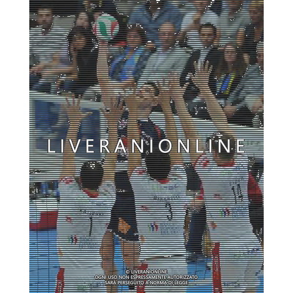 Lega Volley Serie A1 Maschile 2011/2012 4¡ Giornata Trento - 17.10.2011 Itas Diatec Trentino-Lube Banca Marche Macerata Nella Foto:Igor Omrcen /Ph.Vitez-Ag. Aldo Liverani