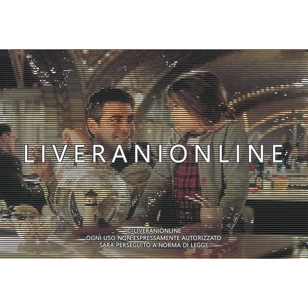 FILM UN GIORNO PER CASO 1996 NELLA FOTO GEORGE CLOONEY-MAE WHITMAN AG ALDO LIVERANI