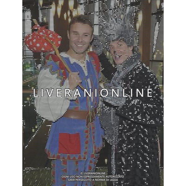 Jonathan Wilkes and Steven Serling at the Aylesbury Waterside TheatreÕs pantomime launch 21/10/2011 Dick Whittington - ©photoshot/Agenzia Aldo Liverani Sas - ITALY ONLY - EDITORIAL USE ONLY -