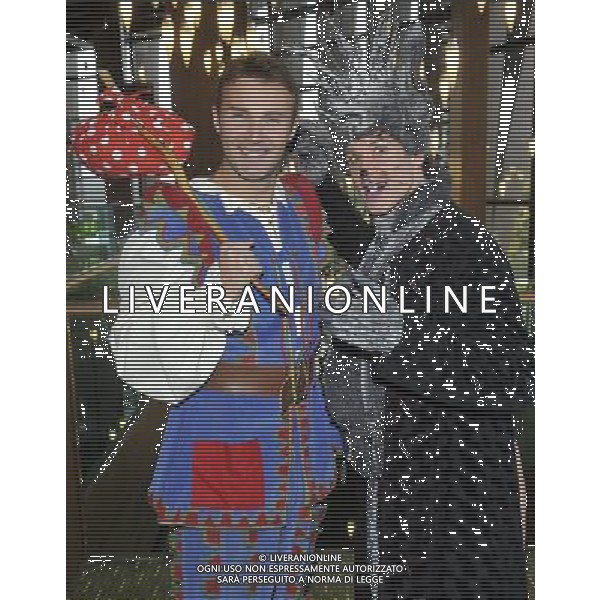 Jonathan Wilkes and Steven Serling at the Aylesbury Waterside TheatreÕs pantomime launch 21/10/2011 Dick Whittington - ©photoshot/Agenzia Aldo Liverani Sas - ITALY ONLY - EDITORIAL USE ONLY -
