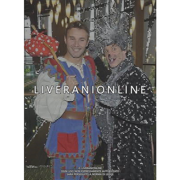 Jonathan Wilkes and Steven Serling at the Aylesbury Waterside TheatreÍs pantomime launch 21/10/2011 Dick Whittington - ©photoshot/Agenzia Aldo Liverani Sas - ITALY ONLY - EDITORIAL USE ONLY -