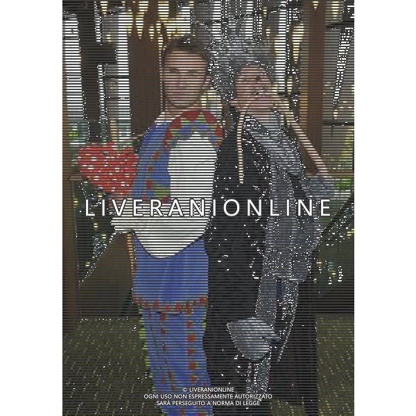 Jonathan Wilkes and Steven Serling at the Aylesbury Waterside TheatreÍs pantomime launch 21/10/2011 Dick Whittington - ©photoshot/Agenzia Aldo Liverani Sas - ITALY ONLY - EDITORIAL USE ONLY -
