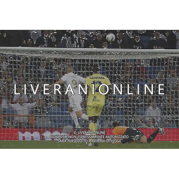 Real Madrid\'s Karim Benzema goal during Spanish League match on october 26thh, 2011 Photo: Cid-Fuentes / Cebolla / ALFAQUI AG ALDO LIVERANI S A S ONLY ITALY