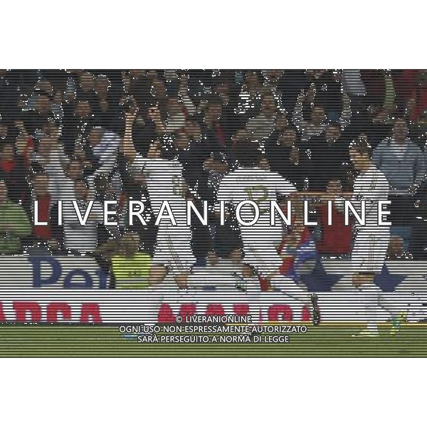 Real Madrid\'s Ricardo Kaka goal during Spanish League match on october 26thh, 2011 Photo: Cid-Fuentes / Cebolla / ALFAQUI AG ALDO LIVERANI S A S ONLY ITALY