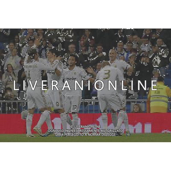 Real Madrid\'s Karim Benzema goal during Spanish League match on october 26thh, 2011 Photo: Cid-Fuentes / Cebolla / ALFAQUI AG ALDO LIVERANI S A S ONLY ITALY