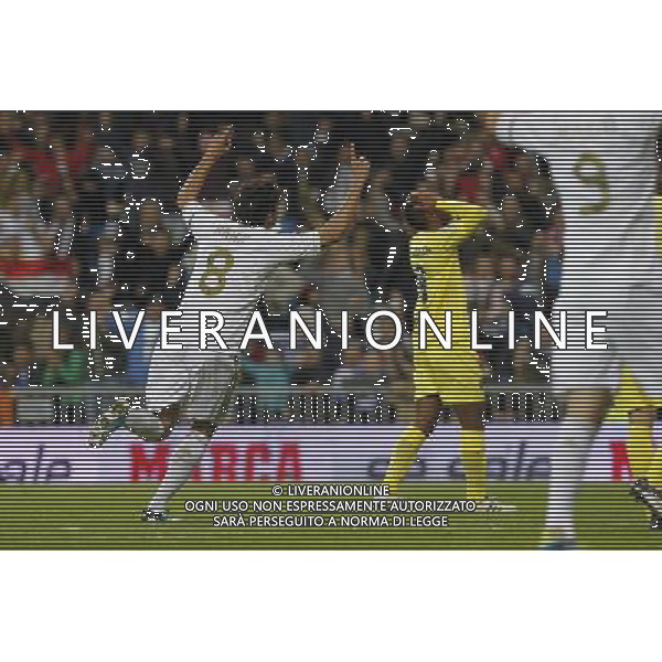 Real Madrid\'s Ricardo Kaka goal during Spanish League match on october 26thh, 2011 Photo: Cid-Fuentes / Cebolla / ALFAQUI AG ALDO LIVERANI S A S ONLY ITALY