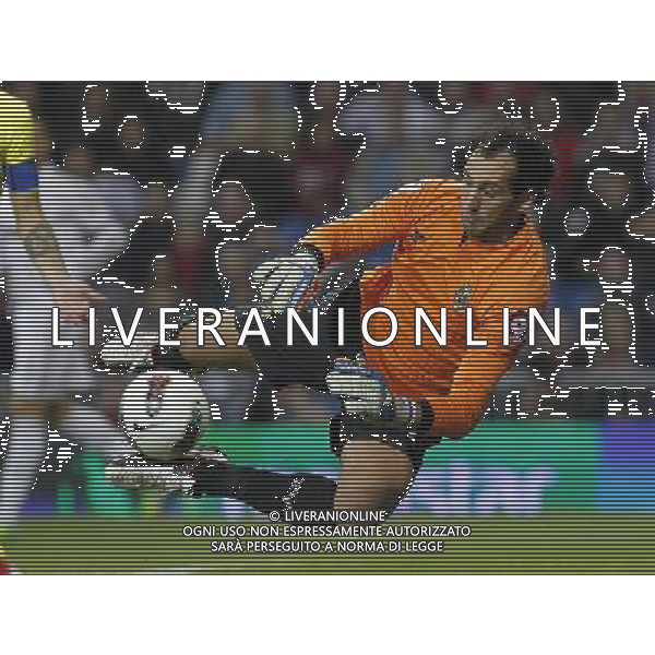 Villarreal\'s Diego Lopez during Spanish League match on october 26thh, 2011 Photo: Cid-Fuentes / Cebolla / ALFAQUI AG ALDO LIVERANI S A S ONLY ITALY