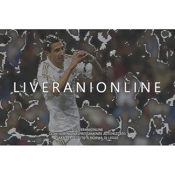 Real Madrid\'s Angel di Maria goal during Spanish League match on october 26thh, 2011 Photo: Cid-Fuentes / Cebolla / ALFAQUI AG ALDO LIVERANI S A S ONLY ITALY