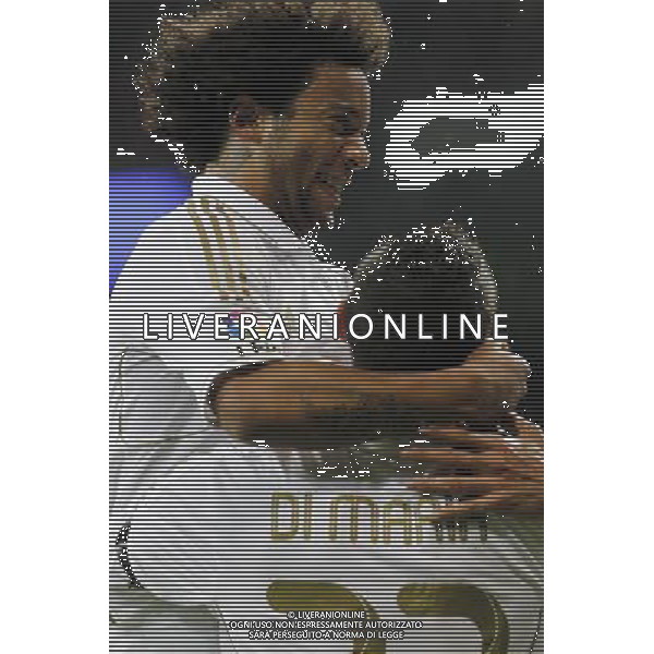 Real Madrid\'s Angel di Maria goal during Spanish League match on october 26thh, 2011 Photo: Cid-Fuentes / Cebolla / ALFAQUI AG ALDO LIVERANI S A S ONLY ITALY