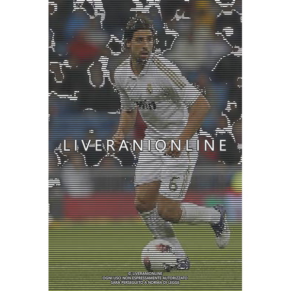 Real Madrid\'s Sami Khedira during Spanish League match on october 26thh, 2011 Photo: Cid-Fuentes / Cebolla / ALFAQUI AG ALDO LIVERANI S A S ONLY ITALY