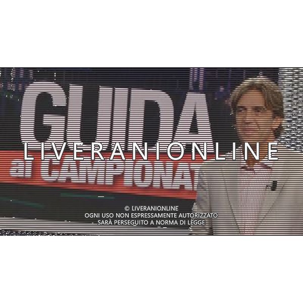 COLOGNO M.se 30/10/2011 TRASMISSIONE TV MEDIASET: \'GUIDA AL CAMPIONATO\' NELLA FOTO MINO TAVERI PH.FIOCHI/AG ALDO LIVERANI SAS