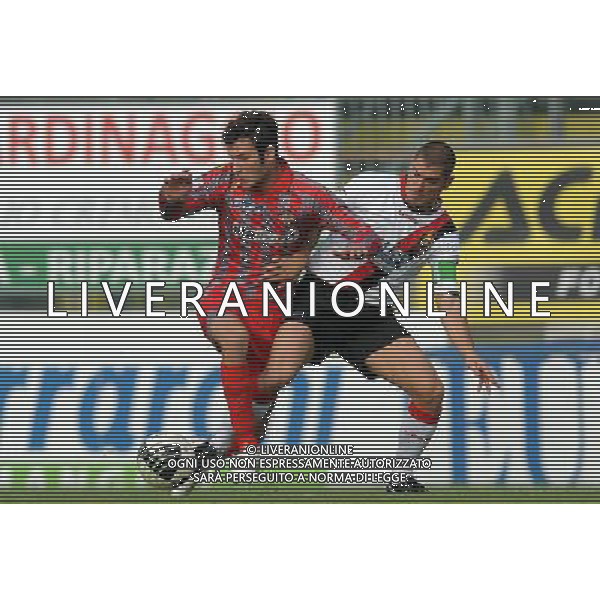 Lega Pro 1Â° Divisione Girone B 2011/2012 10Â°Giornata Cremona - 30.10.2011 Cremonese-Virtus Lanciano Nella Foto:Favalli Alessandro-Turchi Manuel /Ph.Vitez-Ag. Aldo Liverani