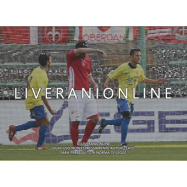 TRIESTE 30/10/2011 - TRIESTINA VS PERGOCREMA - NELLA FOTO: PIA\' ESULTA DOPO IL RIGORE DEL 2-2 - FOTO FRANCESCA SOLI / AGENZIA ALDO LIVERANI