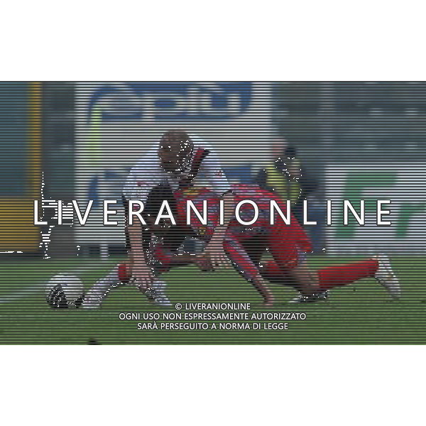 Lega Pro 1¡ Divisione Girone B 2011/2012 10¡Giornata Cremona - 30.10.2011 Cremonese-Virtus Lanciano Nella Foto:Vastola Gaetano-Favalli Alessadro /Ph.Vitez-Ag. Aldo Liverani