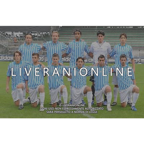 Campionato Lega PRO 1Á Divisione - 10Á giornata Monza 30-10-2011 Monza - Spal nella foto: la formazione della Spal foto Roberto Garavaglia - ag. Aldo Liverani sas
