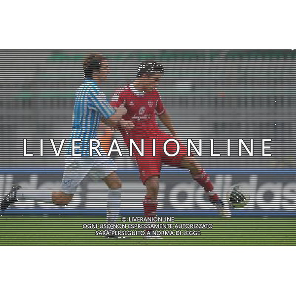 Campionato Lega PRO 1Á Divisione - 10Á giornata Monza 30-10-2011 Monza - Spal nella foto: Alessandro Vecchi (Spal) a SX contrasta Ernesto Torregrossa (Monza) foto Roberto Garavaglia - ag. Aldo Liverani sas
