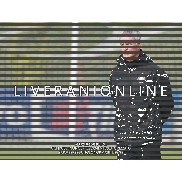 APPIANO GENTILE (CO) ALLENAMENTO DELL\'INTER IN VISTA DELLA SFIDA DI CHAMPIONS CON IL LILLE NELLA FOTO CLAUDIO RANIERI PH.FIOCHI_AG ALDO LIVERANI SAS