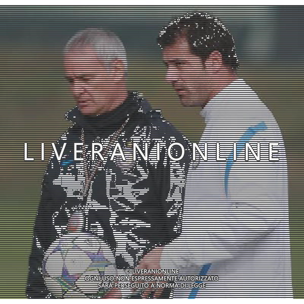 APPIANO GENTILE (CO) ALLENAMENTO DELL\'INTER IN VISTA DELLA SFIDA DI CHAMPIONS CON IL LILLE NELLA FOTO STANKOVIC RANIERI PH.FIOCHI_AG ALDO LIVERANI SAS