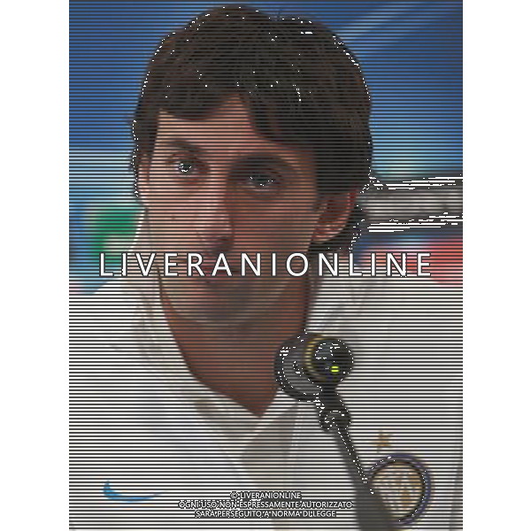 APPIANO GENTILE (CO) CONFERENZA STAMPA DI CLAUDIO RANIERI ALLENATORE DELL\'INTER IN VISTA DELLA SFIDA DI CHAMPIONS CON IL LILLE NELLA FOTO diego milito PH.FIOCHI_AG ALDO LIVERANI SAS