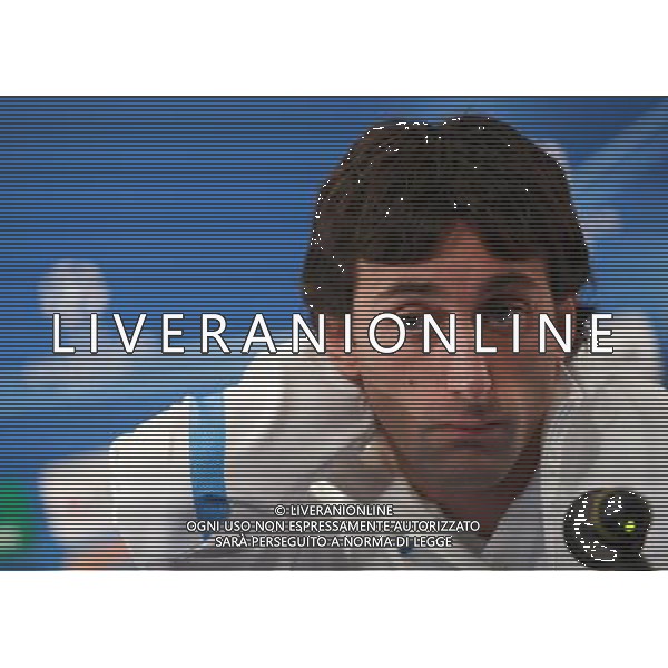 APPIANO GENTILE (CO) CONFERENZA STAMPA DI CLAUDIO RANIERI ALLENATORE DELL\'INTER IN VISTA DELLA SFIDA DI CHAMPIONS CON IL LILLE NELLA FOTO diego milito PH.FIOCHI_AG ALDO LIVERANI SAS