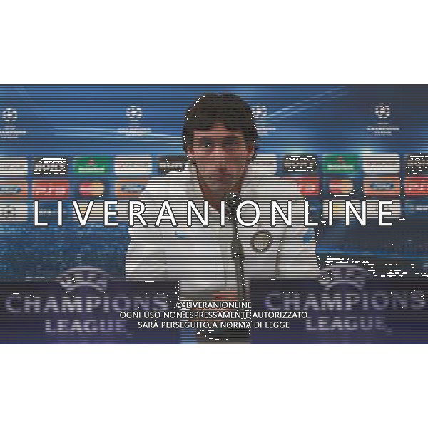 APPIANO GENTILE (CO) CONFERENZA STAMPA DI CLAUDIO RANIERI ALLENATORE DELL\'INTER IN VISTA DELLA SFIDA DI CHAMPIONS CON IL LILLE NELLA FOTO diego milito PH.FIOCHI_AG ALDO LIVERANI SAS