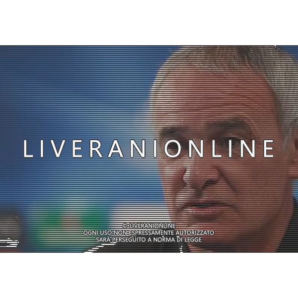APPIANO GENTILE (CO) CONFERENZA STAMPA DI CLAUDIO RANIERI ALLENATORE DELL\'INTER IN VISTA DELLA SFIDA DI CHAMPIONS CON IL LILLE NELLA FOTO CLAUDIO RANIERI PH.FIOCHI_AG ALDO LIVERANI SAS