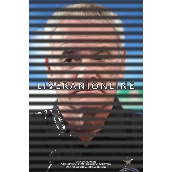 APPIANO GENTILE (CO) CONFERENZA STAMPA DI CLAUDIO RANIERI ALLENATORE DELL\'INTER IN VISTA DELLA SFIDA DI CHAMPIONS CON IL LILLE NELLA FOTO CLAUDIO RANIERI PH.FIOCHI_AG ALDO LIVERANI SAS