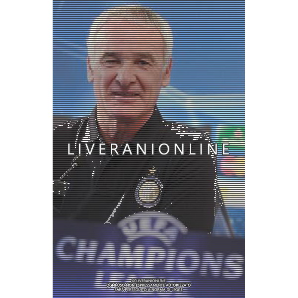 APPIANO GENTILE (CO) CONFERENZA STAMPA DI CLAUDIO RANIERI ALLENATORE DELL\'INTER IN VISTA DELLA SFIDA DI CHAMPIONS CON IL LILLE NELLA FOTO CLAUDIO RANIERI PH.FIOCHI_AG ALDO LIVERANI SAS