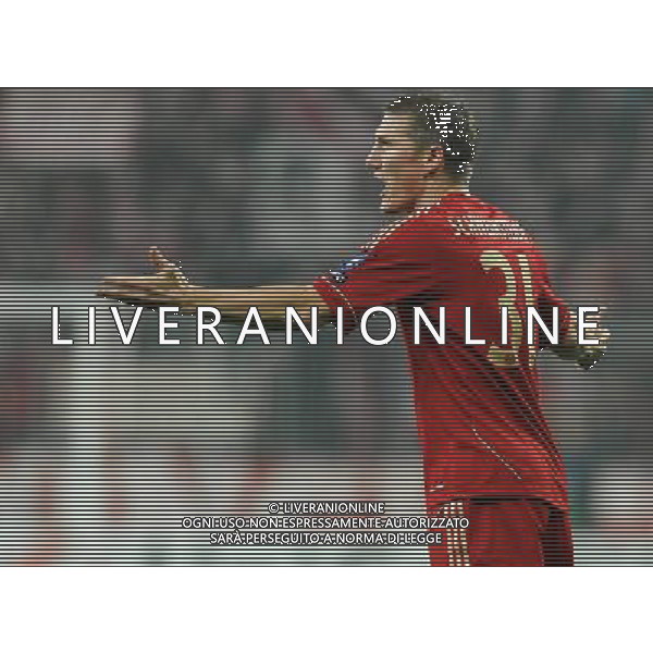 UEFA Champions League 2011/2012 Gruppo A Monaco di Baviera - 02.11.2011 Bayern Monaco-Napoli Nella Foto:schweinsteiger /Ph.Vitez-Ag. Aldo Liverani