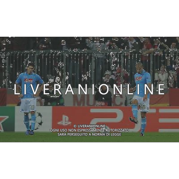 UEFA Champions League 2011/2012 Gruppo A Monaco di Baviera - 02.11.2011 Bayern Monaco-Napoli Nella Foto:delusione napoli /Ph.Vitez-Ag. Aldo Liverani