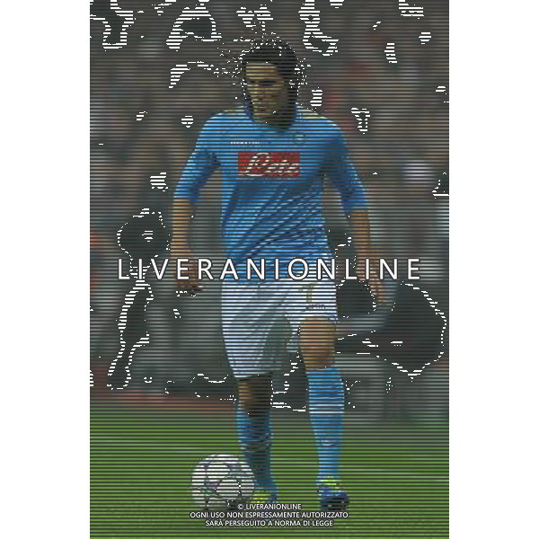 UEFA Champions League 2011/2012 Gruppo A Monaco di Baviera - 02.11.2011 Bayern Monaco-Napoli Nella Foto:Edinson Cavani /Ph.Vitez-Ag. Aldo Liverani