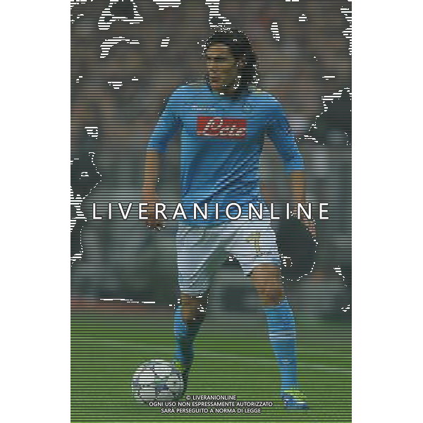UEFA Champions League 2011/2012 Gruppo A Monaco di Baviera - 02.11.2011 Bayern Monaco-Napoli Nella Foto:Edinson Cavani /Ph.Vitez-Ag. Aldo Liverani