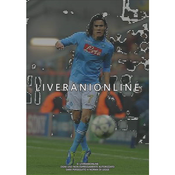 UEFA Champions League 2011/2012 Gruppo A Monaco di Baviera - 02.11.2011 Bayern Monaco-Napoli Nella Foto:Edinson Cavani /Ph.Vitez-Ag. Aldo Liverani