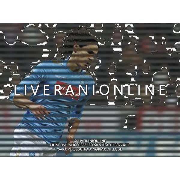 UEFA Champions League 2011/2012 Gruppo A Monaco di Baviera - 02.11.2011 Bayern Monaco-Napoli Nella Foto:Edinson Cavani /Ph.Vitez-Ag. Aldo Liverani