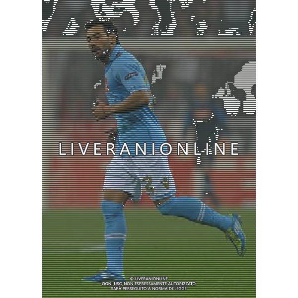 UEFA Champions League 2011/2012 Gruppo A Monaco di Baviera - 02.11.2011 Bayern Monaco-Napoli Nella Foto:Ezequiel Lavezzi /Ph.Vitez-Ag. Aldo Liverani